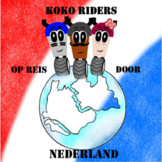 Koko Riders op reis door Nederland (hardcover)