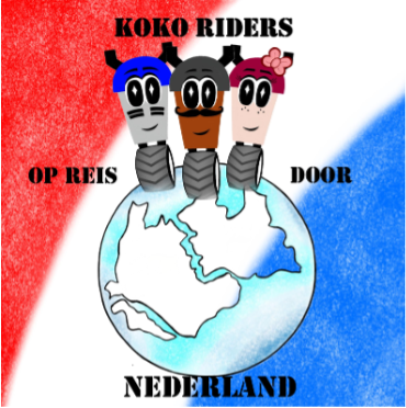 Koko Riders op reis door Nederland (hardcover)